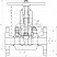 Задвижка клиновая стальная фланцевая Dn50 Pn25 09Г2С 30лс64нж